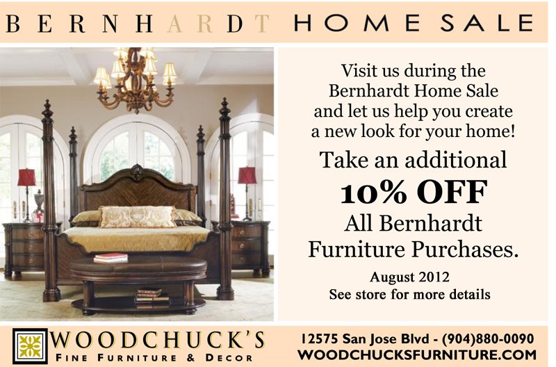 Woodchuck S Fine Furniture And Decor Bernhardt Home Sale