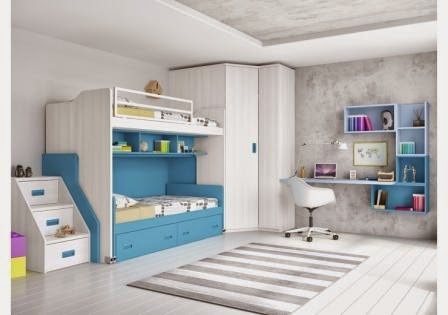 Muebles Zarzo Torrent ( Valencia ): LITERAS Y TREN EN MUEBLES DE