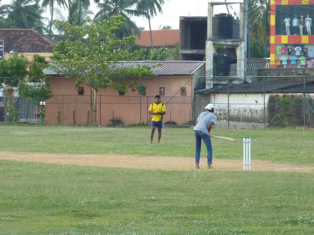 le cricket au Sri Lanka