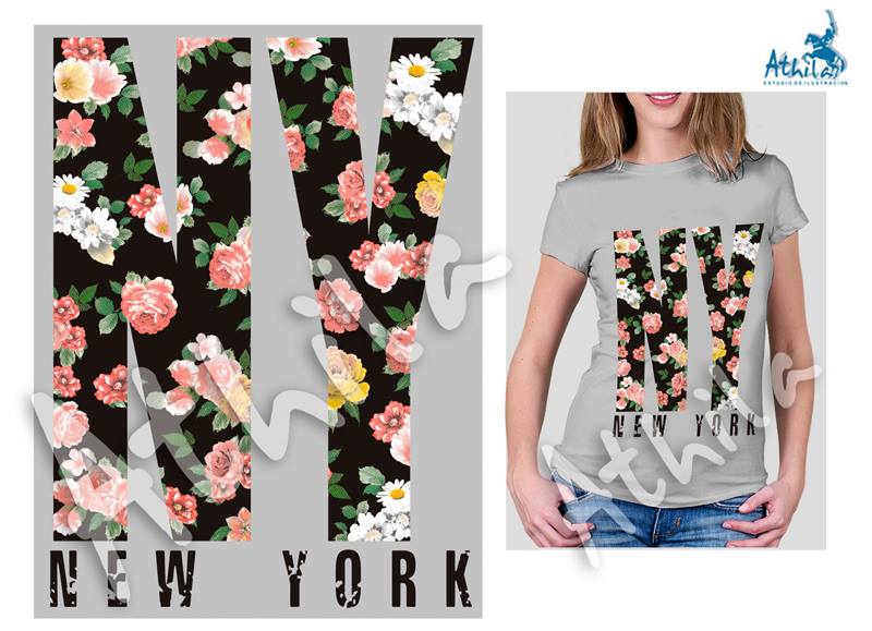 dibujos para remeras de mujer