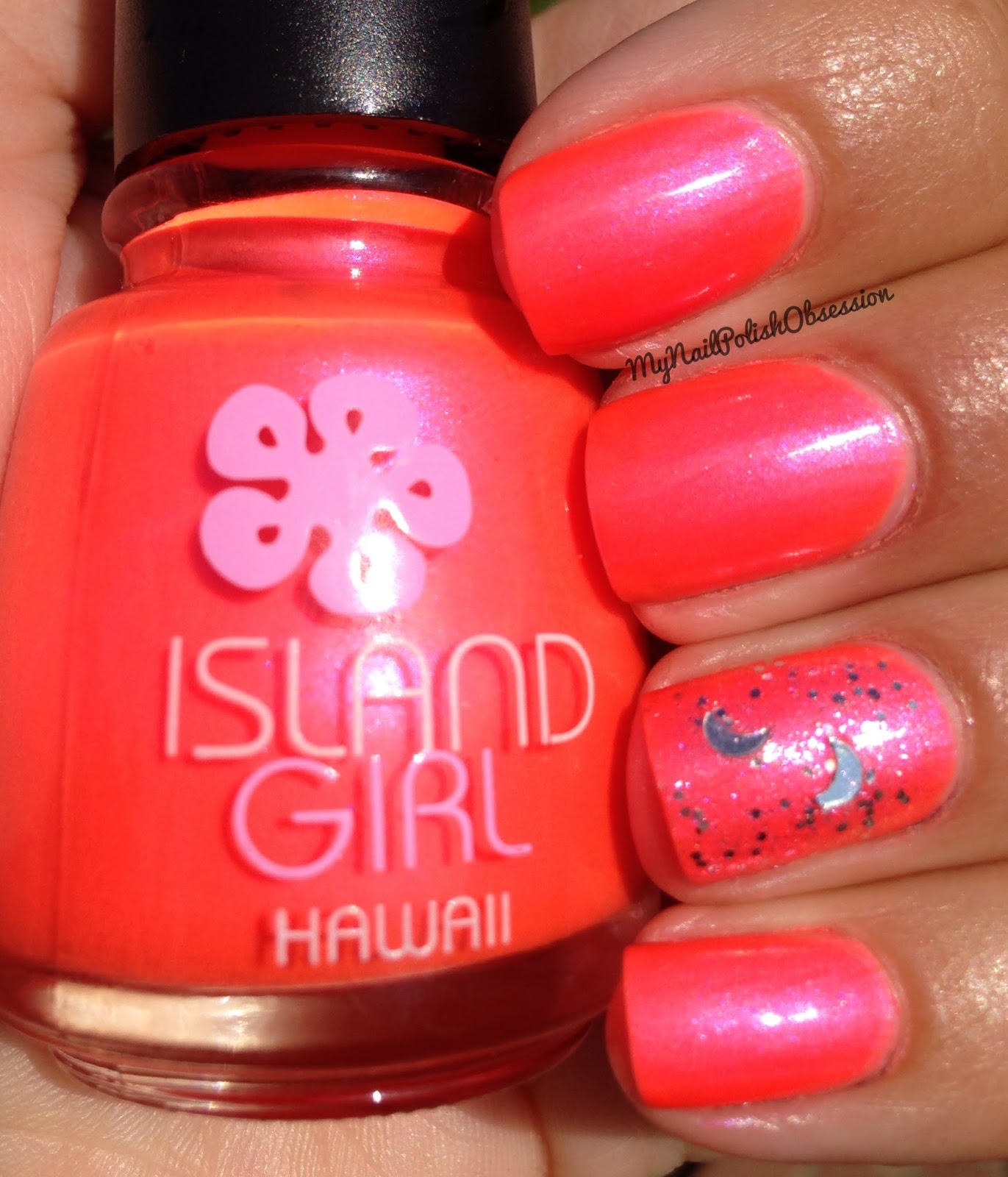 My Nail Polish Obsession: Island Girl Hula Girl & Tony Moly GR11