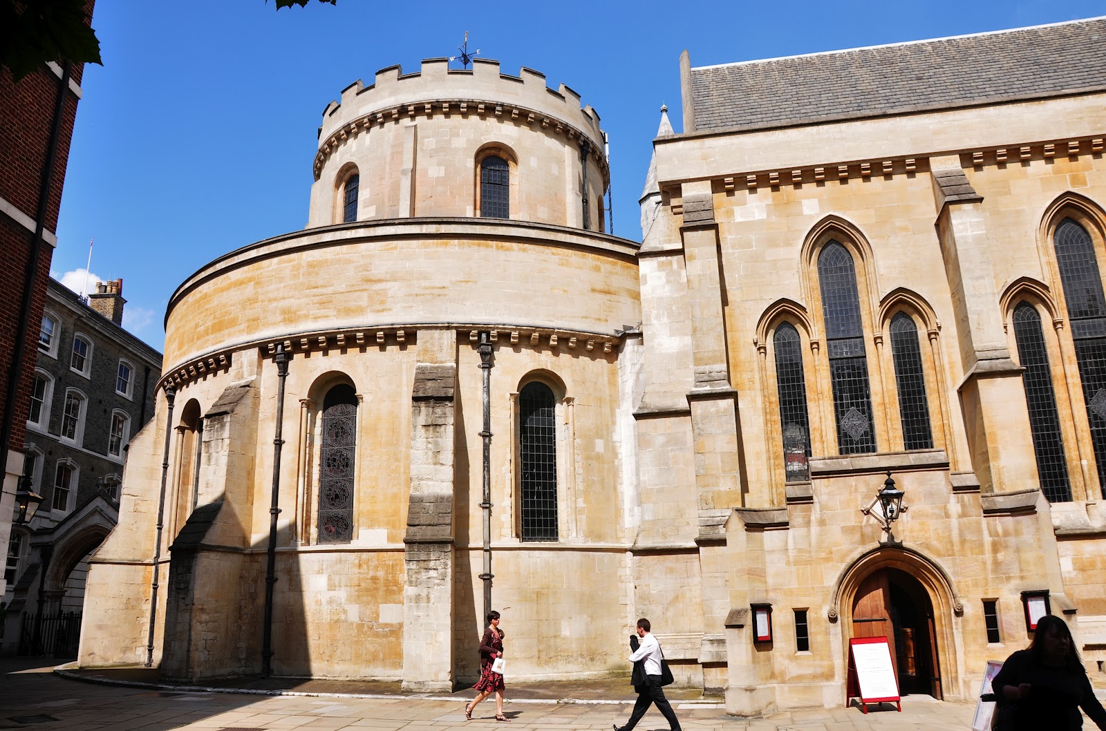 Sean's London Olympic Blog Temple Church (Knights Templar)