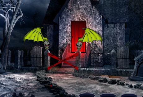FirstEscapeGames Haunted Gothic Graveyard Escape Walkthrough
