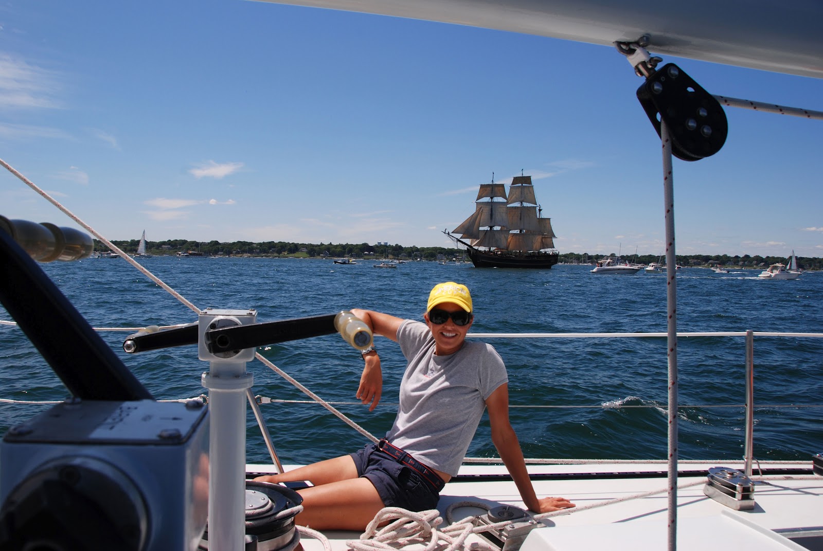 12 Meter Charters Sailing in Newport, RI Tall Ships Sail Away from Newport!