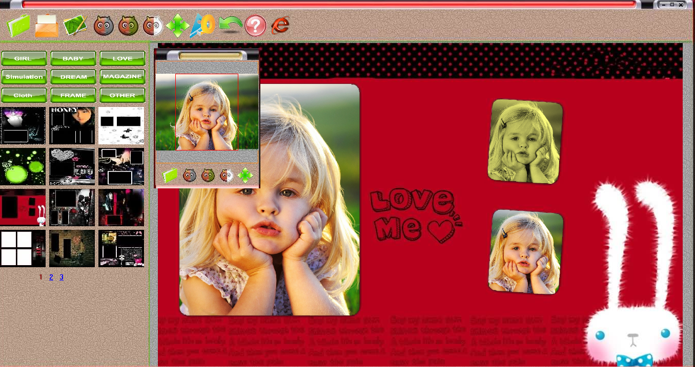 Photo editing and organizing software