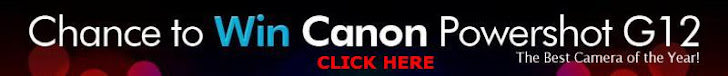 Click For A Chance To Win A Cannon Camera