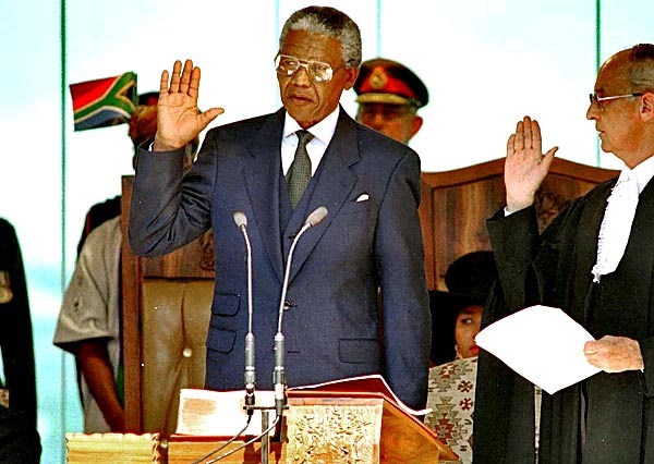Nelson mandela inauguration speech analysis picture