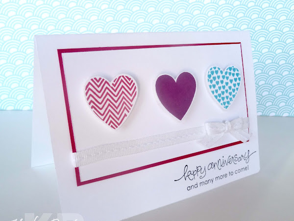 Stampin' Up! Hearts a Flutter