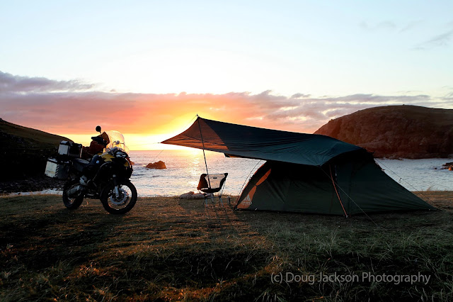 wild camping spots on Lewis and Harris