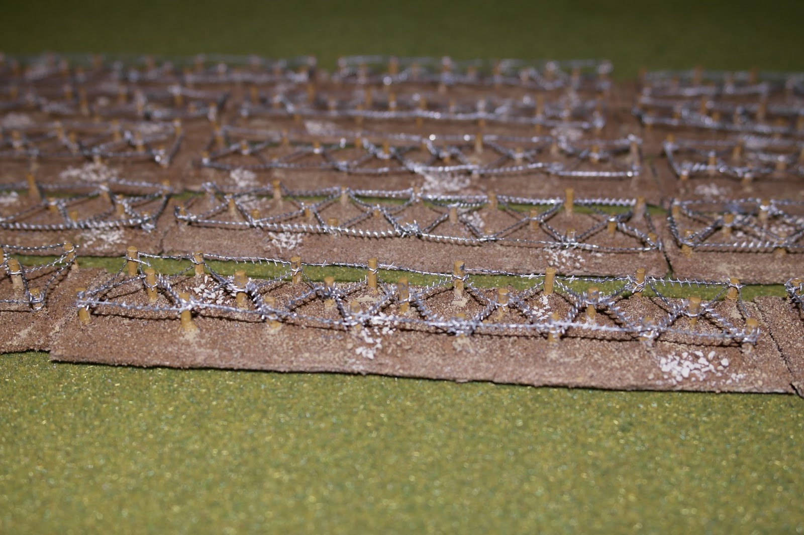 Turbil Miniatures How To Make Barbed Wire Entanglements