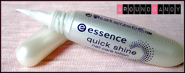 Essence Quick shine nail care lotion review opinión
