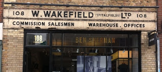 Ghost sign on Commercial Street, Shoreditch, London EC2
