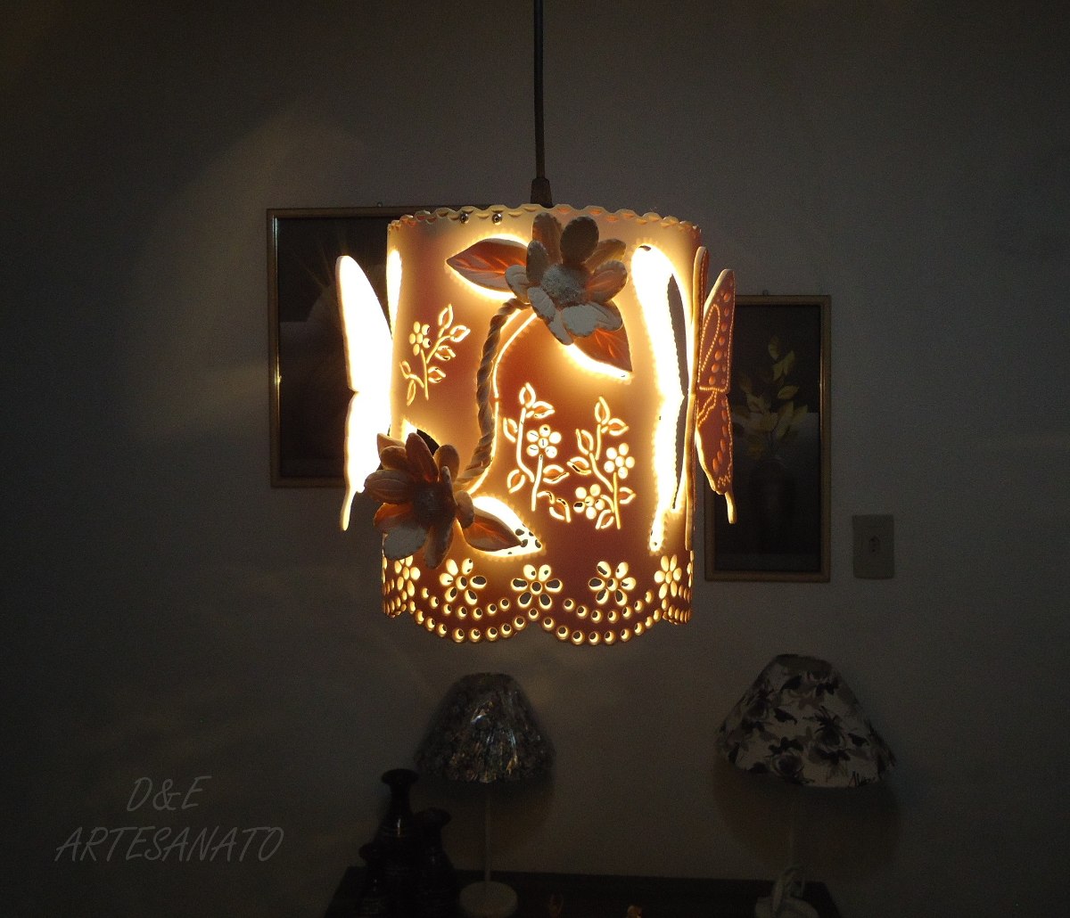 Atelier Beatriz Guimarães Luminária de Teto em PVC