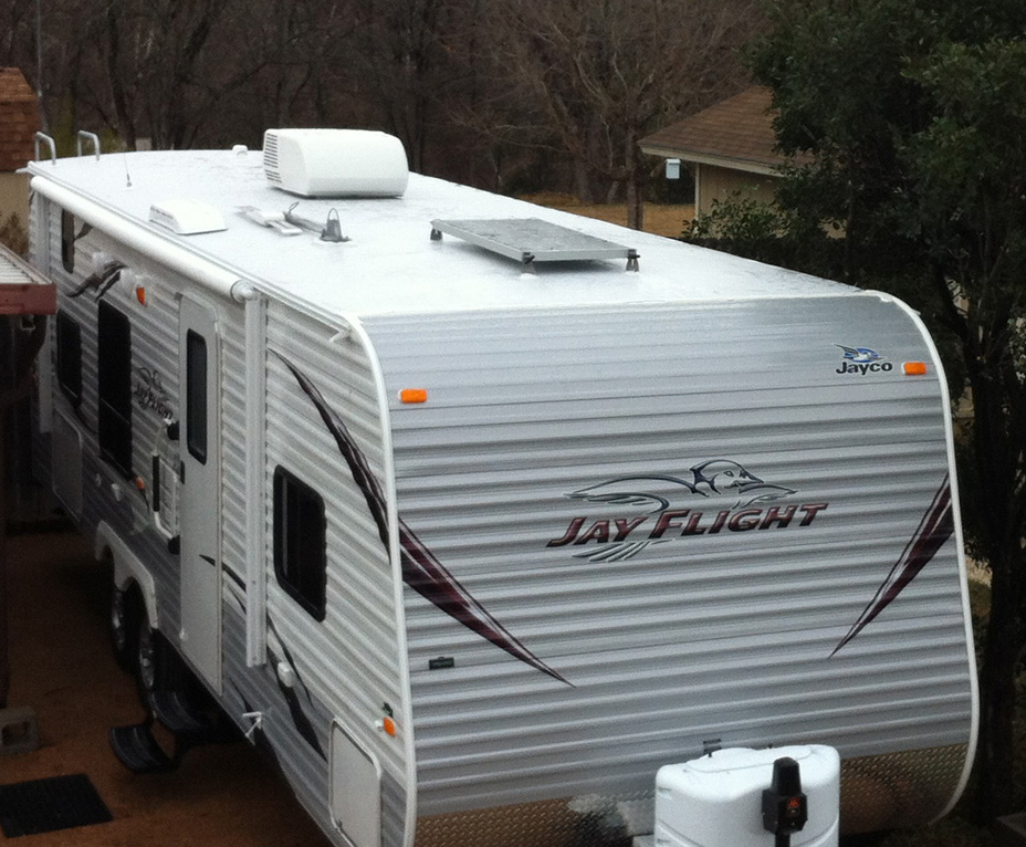 Edward Plumer: Solar Panels on Jayco Travel Trailer