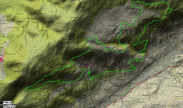 TRAZADO. II MARCHA BTT ENTRE CEREZOS. Valle del Jerte TRAZADO. II MARCHA BTT ENTRE CEREZOS. Valle del Jerte