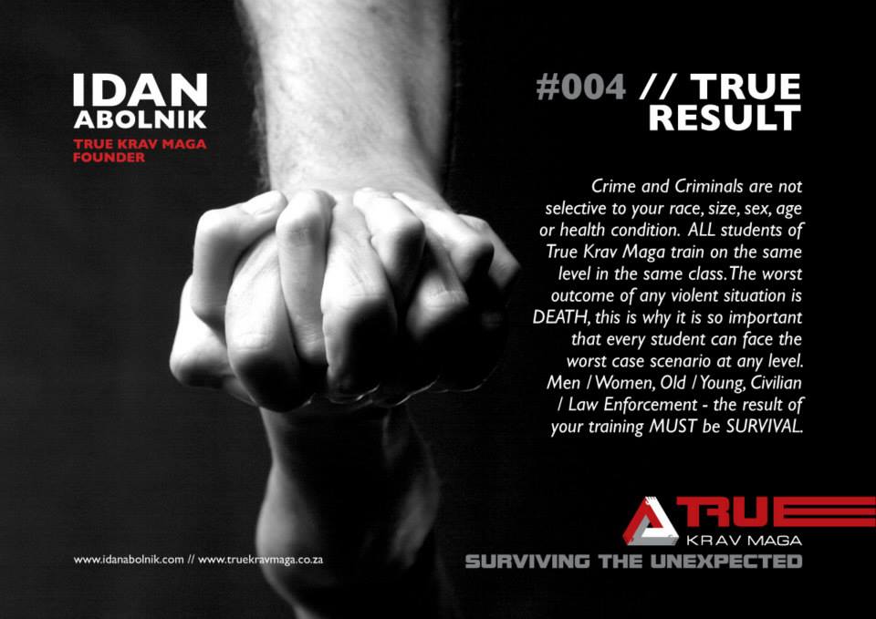 True Krav Maga THE FIVE GOLDEN RULES OF TRUE KRAV MAGA