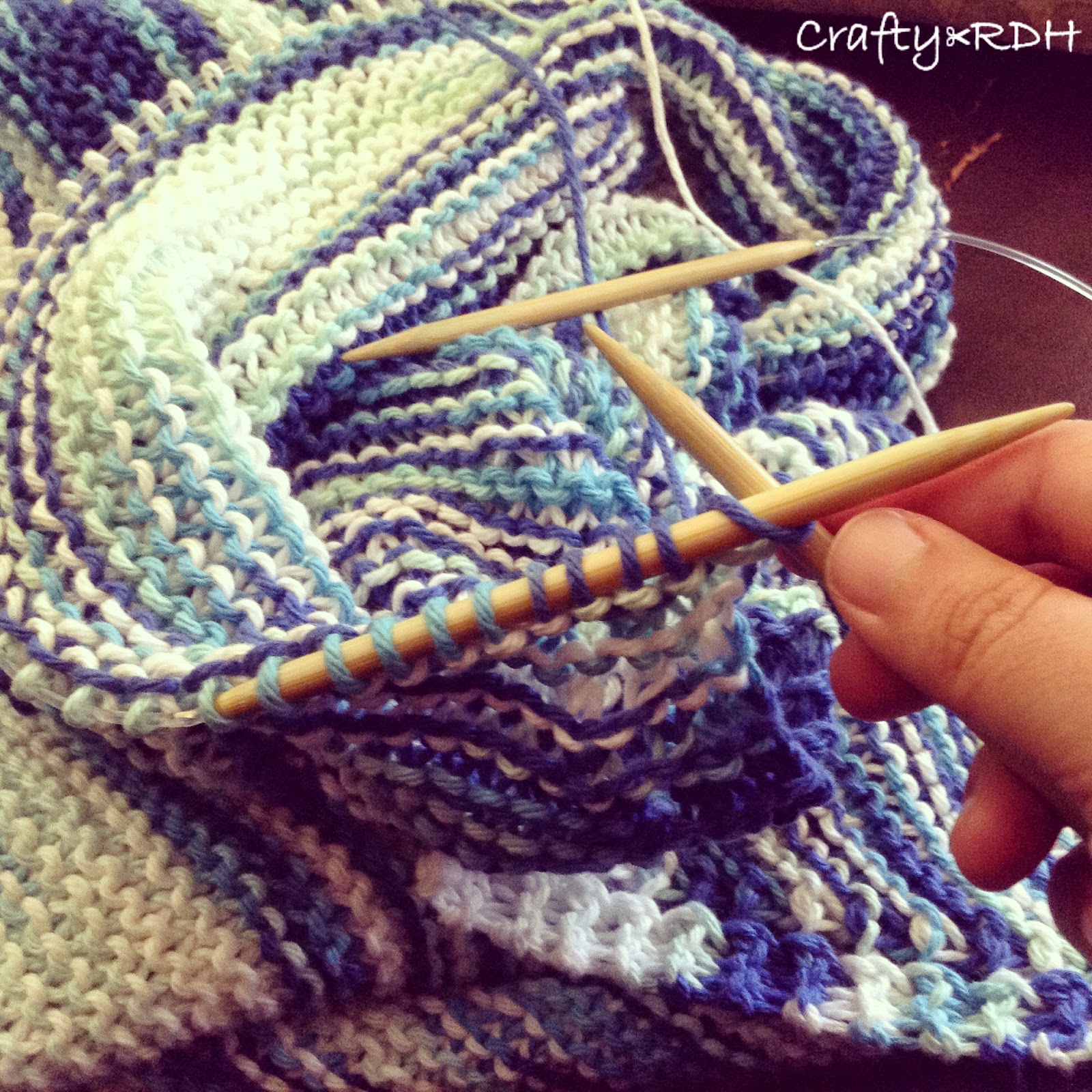 Crafty RDH How To Knit Switching Needle Lengths