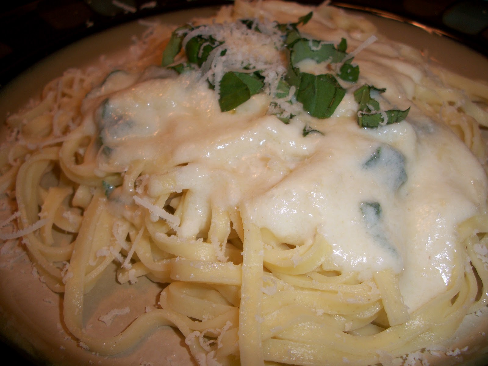 MS JESS Healthy Alfredo and Basil Parmesan