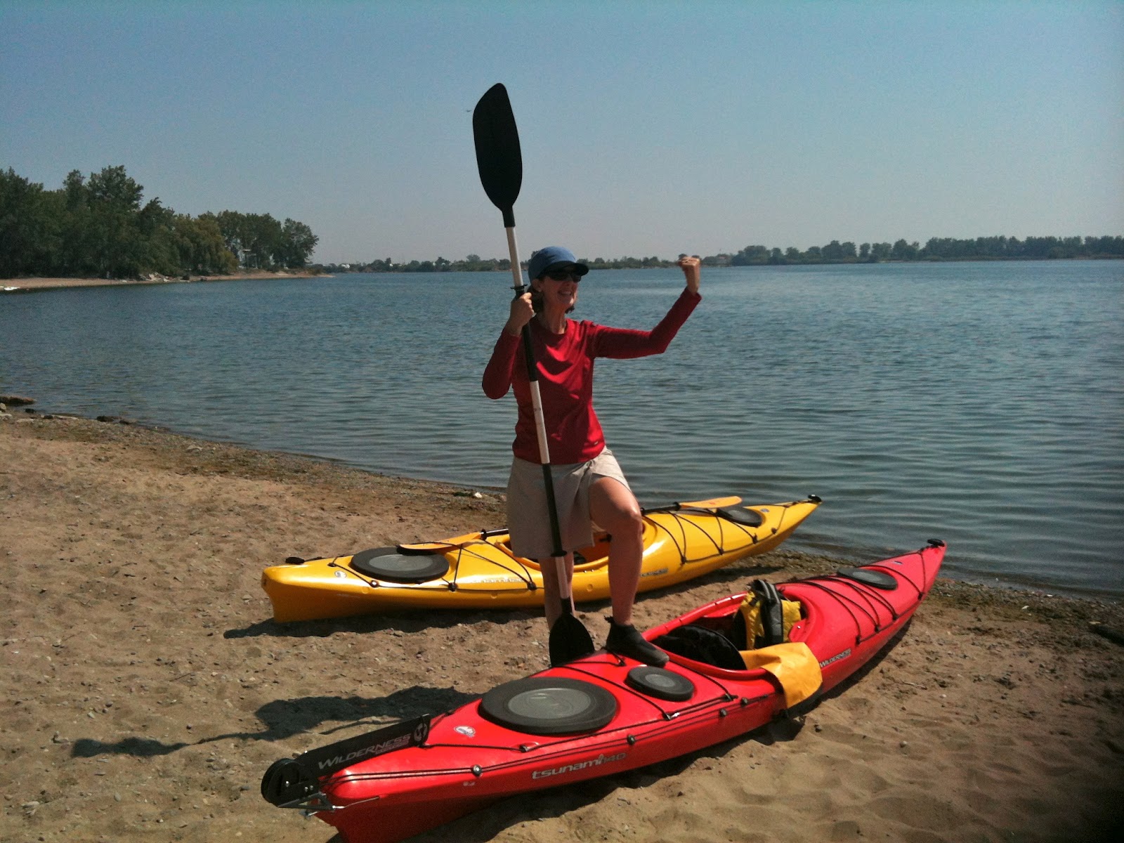 Toronto Fun Places In kayak around Toronto Islands (girlfriends outing)