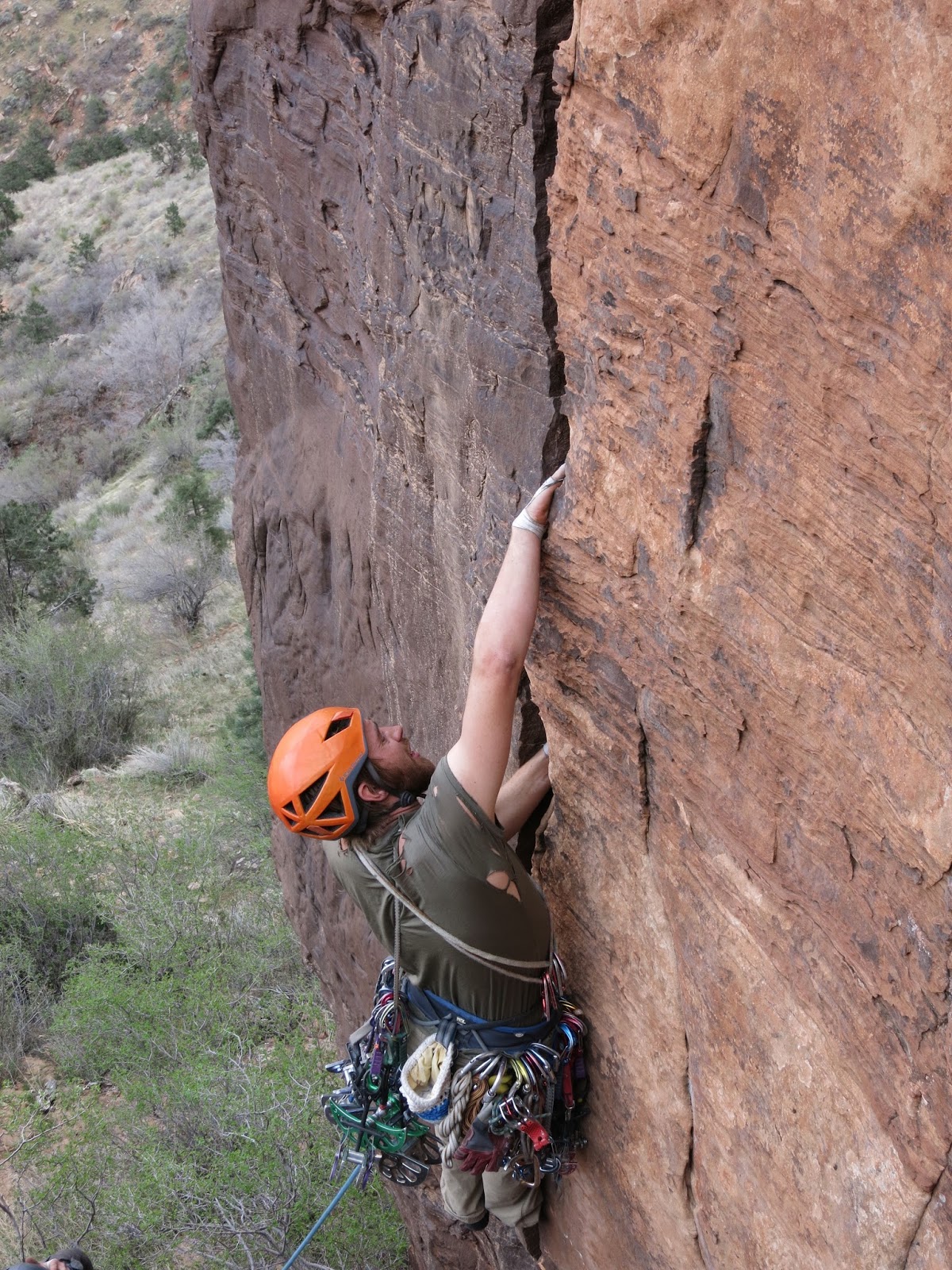 American Alpine Institute Climbing Blog Crack Climbing Basics Hand