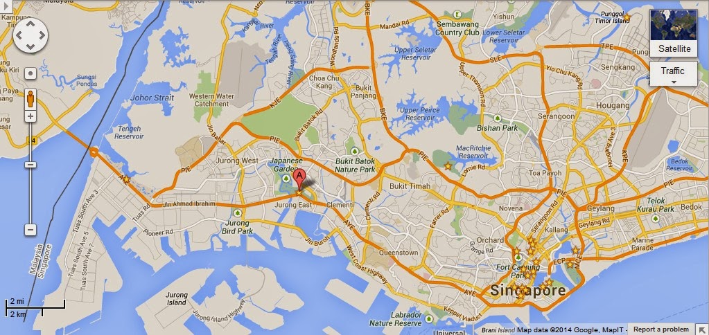 Detail Jurong Country Club Singapore Location Map Alexandra Meier