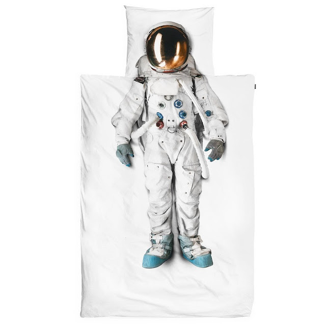 DORMIR COMO ASTRONAUTA EDREDÓN DE ASTRONAUTA