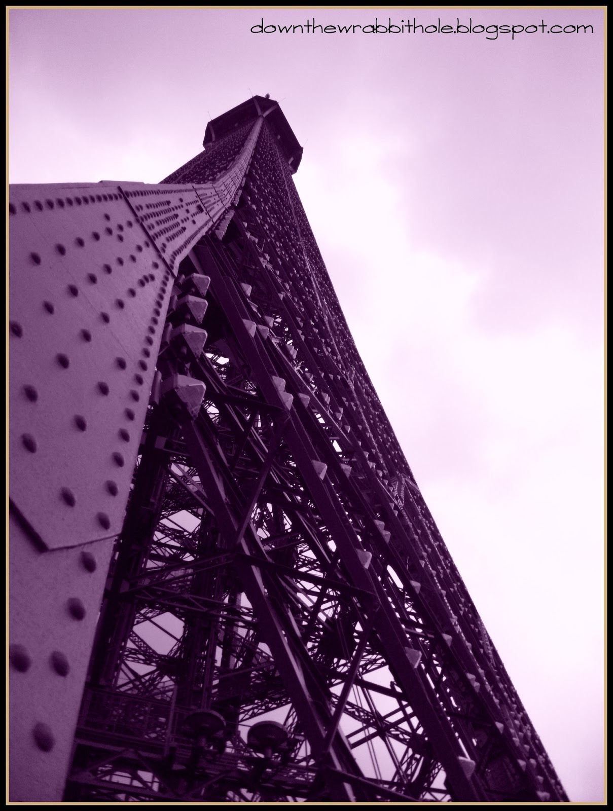 Go to Paris and ride to the top of the Eiffel Tower