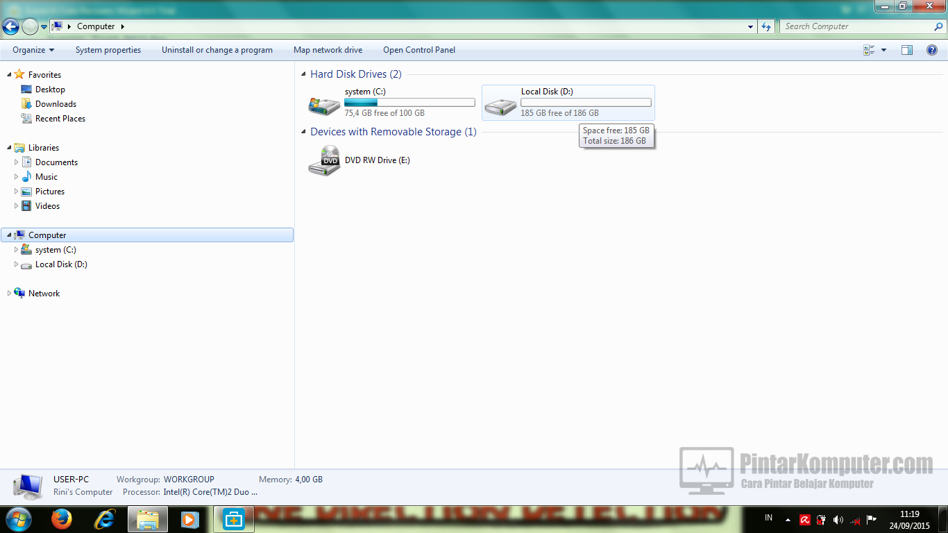 What is data d drive alpinelinda
