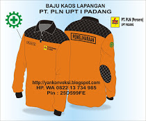 BAJU KAOS LAPANGAN PT PLN ( Persero ) UPT PADANG