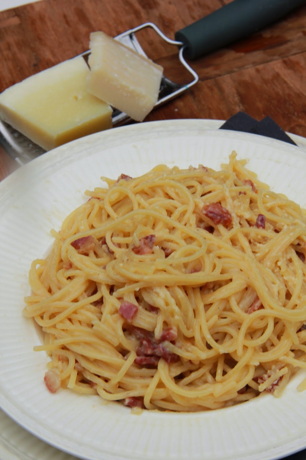 Spaghetti alla Carbonara - www.desmaakvancecile.com