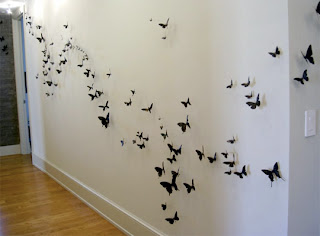 3 Dimensional Butterfly Wall Decor