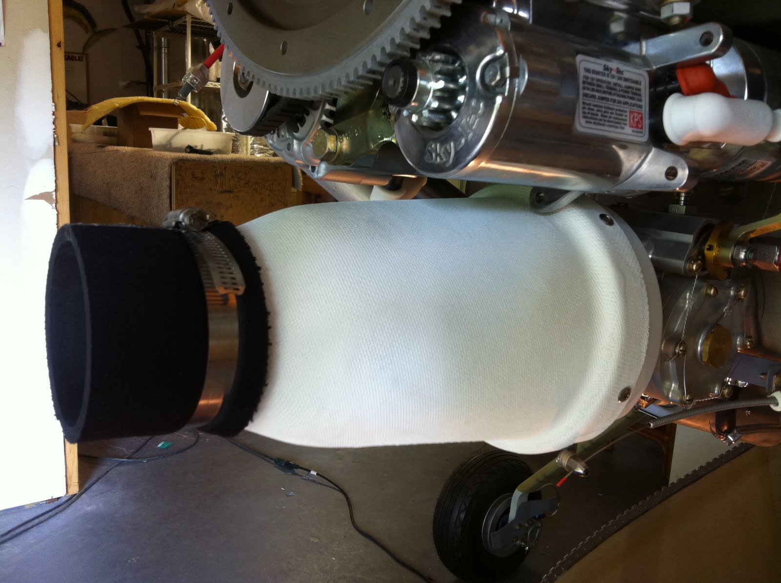 to JT's RV8 Aircraft Factory! MK3 Alternate Air System