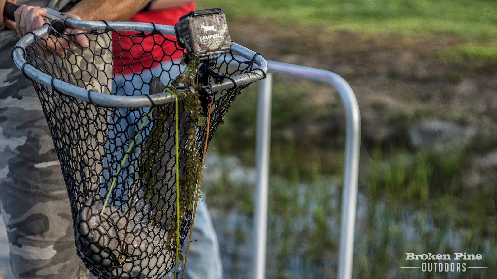 Attach a GoPro to a Fishing Net Campbell Cameras Pro Staff