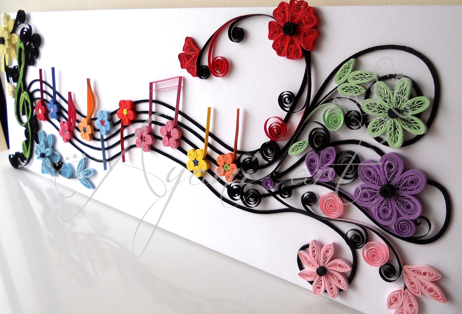 Ayani art Music quilling 20/60 cm