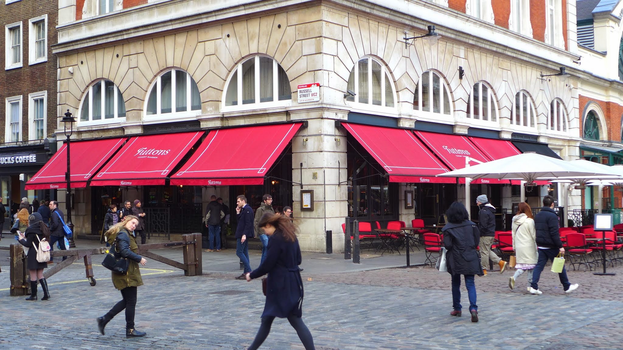 Layman's London Private dining at Tuttons, Covent Garden, central London