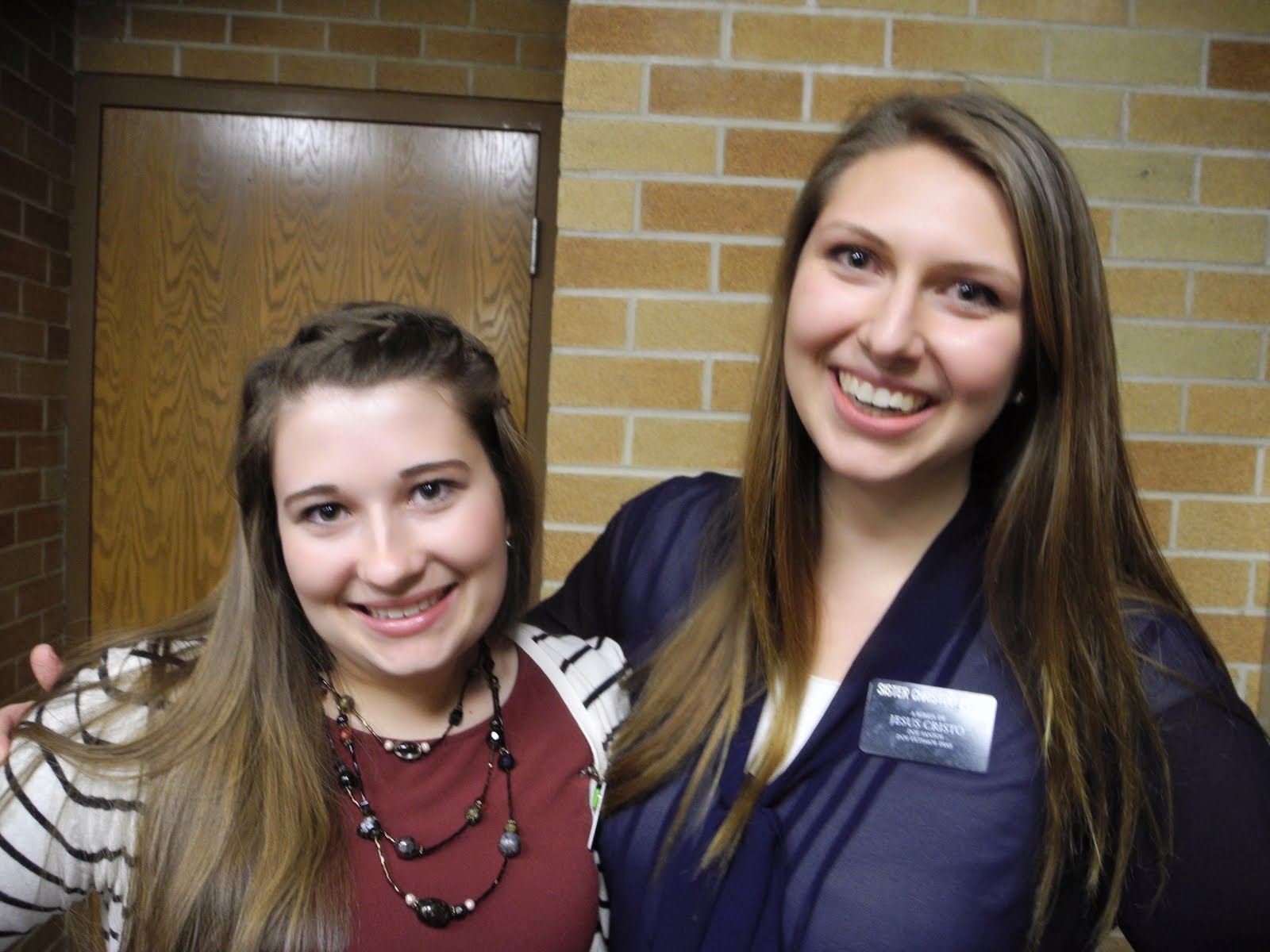 Sisters Brock and Christofferson