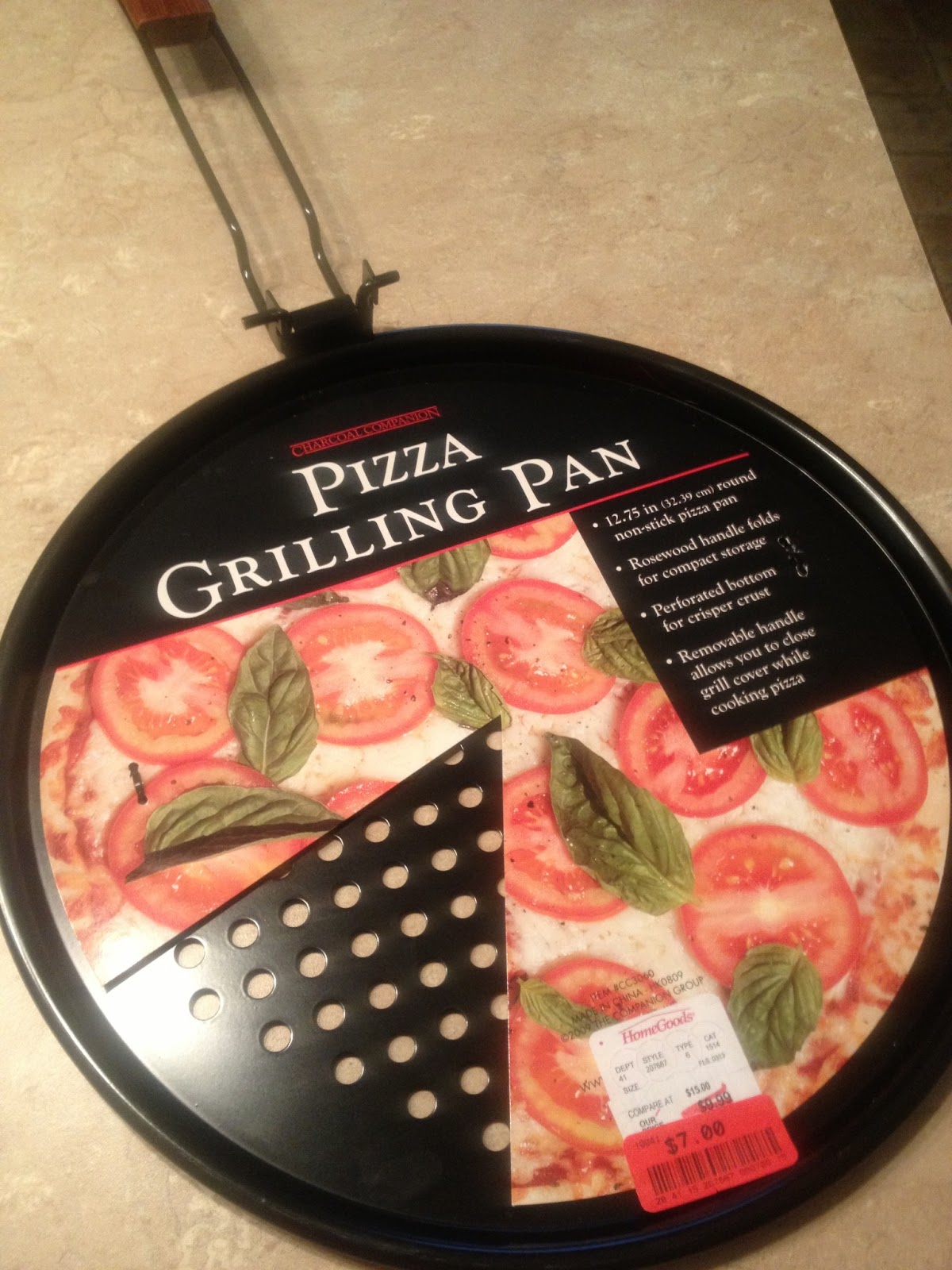 CC3060 Pizza Grill Pan - The Companion Group