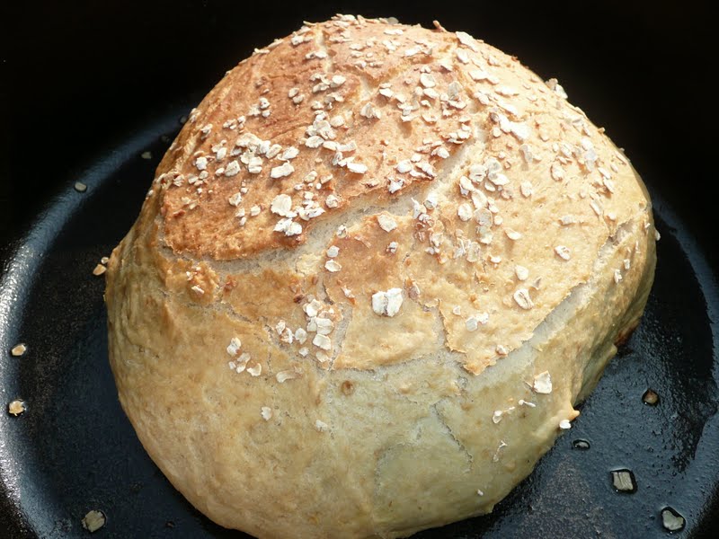Everyday Dutch Oven 4H Fair Oatmeal Bread