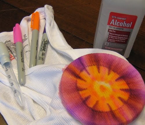 marker tie dye