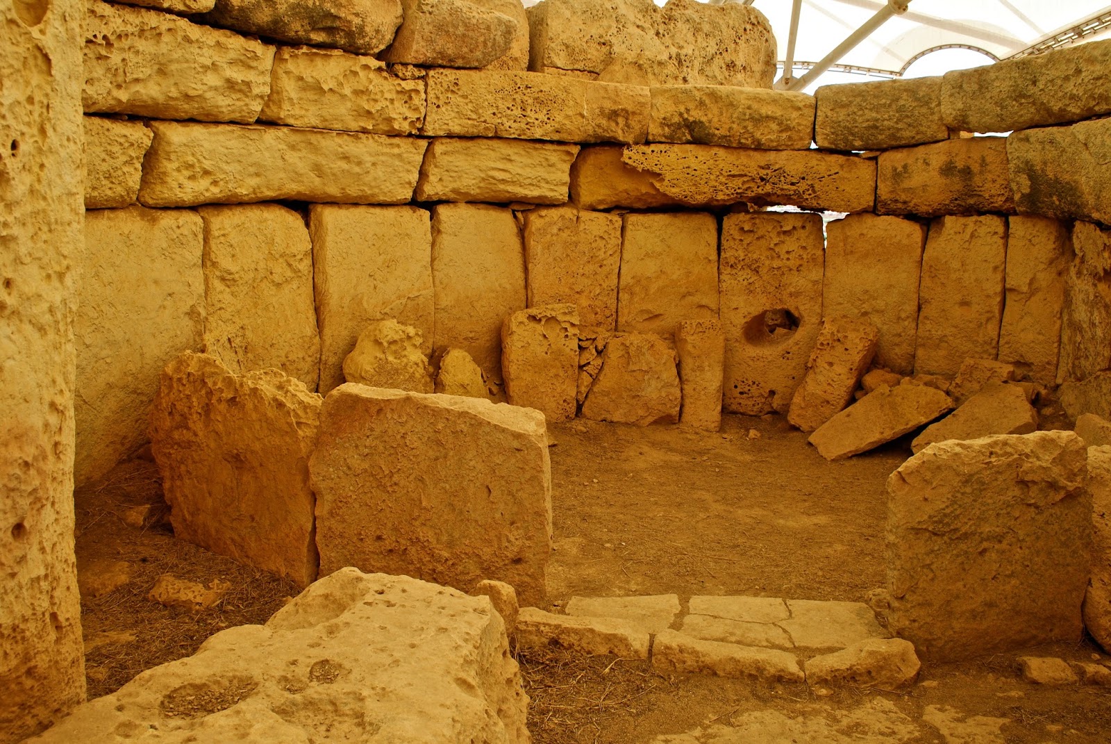 Prehistoric Megalithic Temples of Malta tour : Hagar Qim