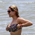 Hollywood Hot Kelly Brook Enjoying and Playing  in Beach