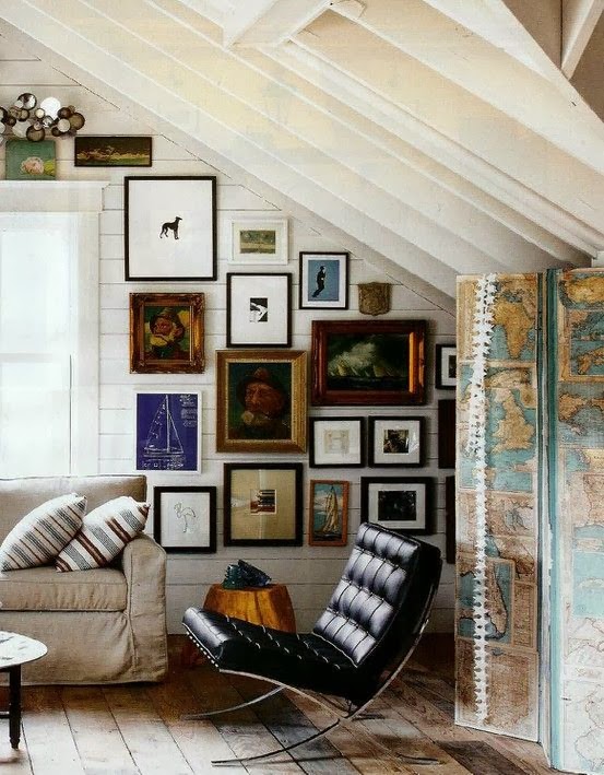 Mixing Up Frame Finishes On Your Gallery Wall Via