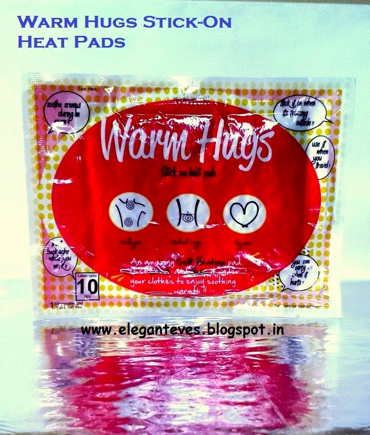 Review of Warm Hugs Stick On Heat pads Elegant Eves