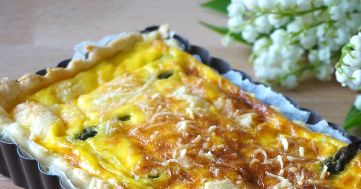 The Cook Time Quiche aux asperges vertes