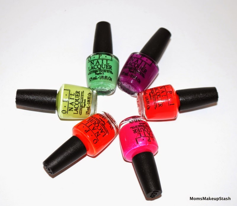 Opi Neons Collection For Summer 14 Photos Swatches Moms Makeup Stash