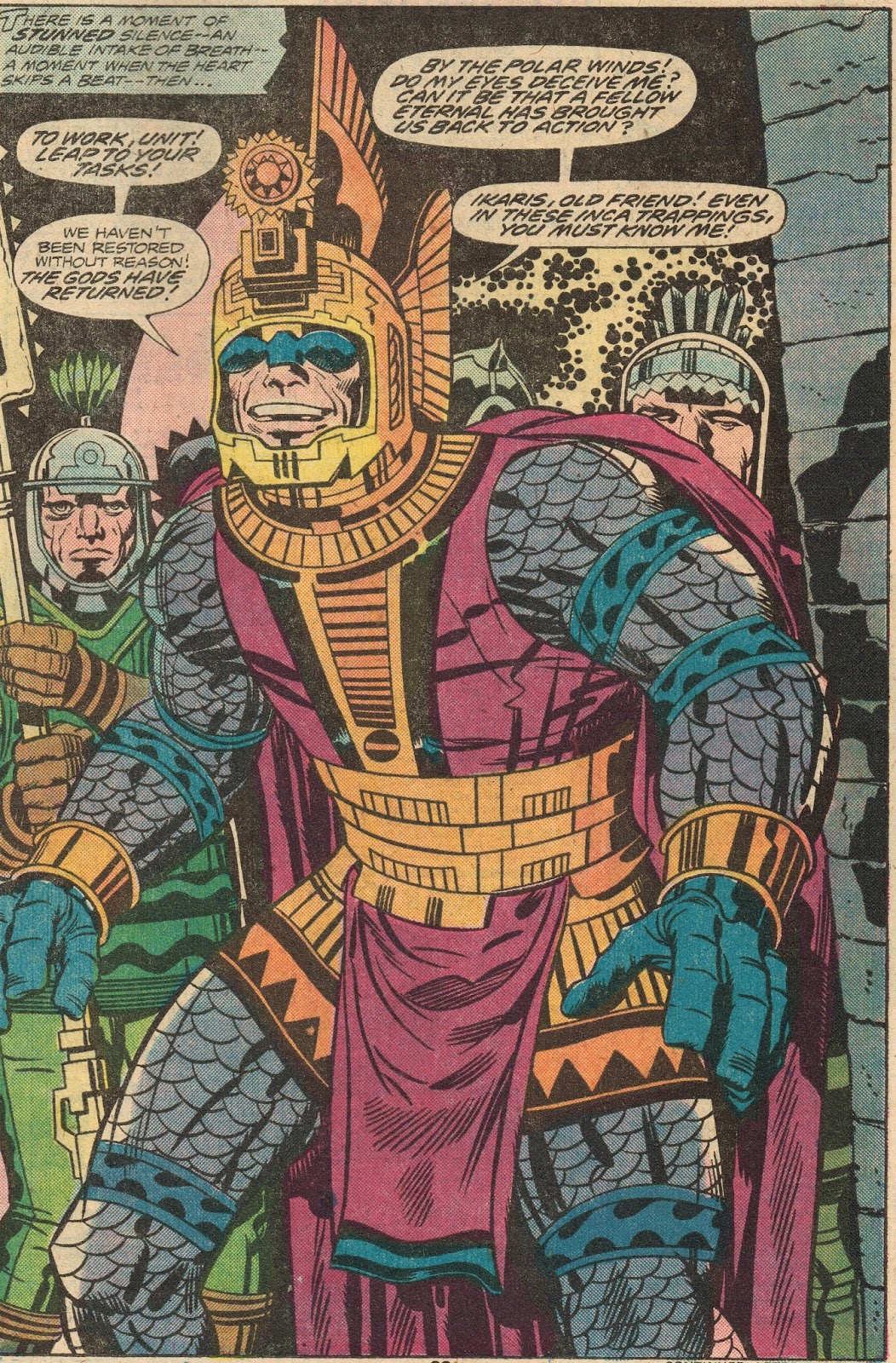 Cap'n's Comics Ajak, Lord of Flight, by Jack Kirby
