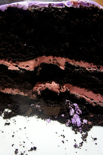 Savory Sweet and Satisfying: Dark Chocolate Barbie Cake with Raspberry Buttercream