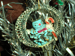 Vintage Snowman Ornament