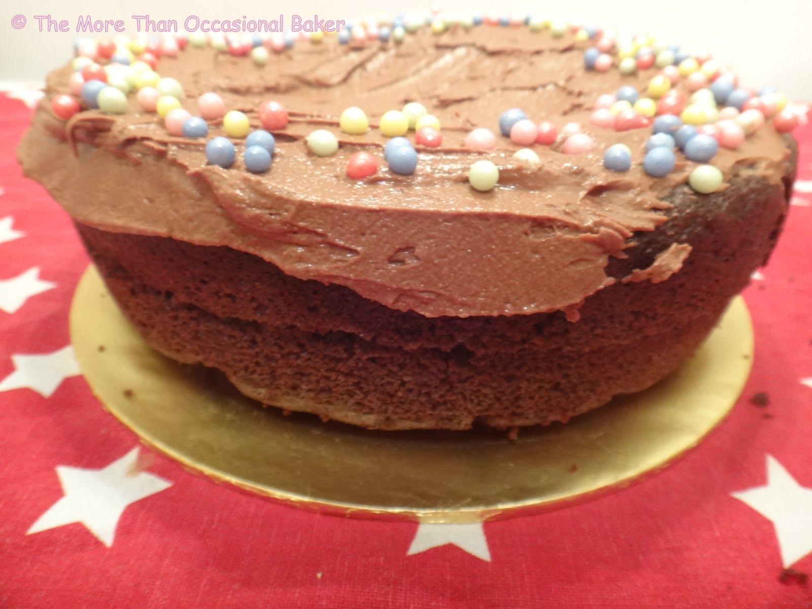 The more than occasional baker Secret Recipe Club Quick Chocolate Cake