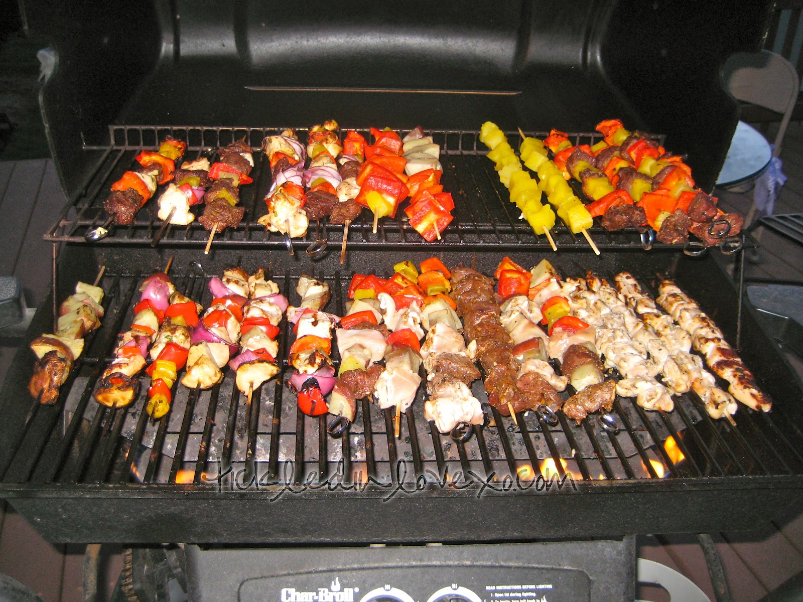 Tickled in Love Spring Date Night Backyard Grill Party